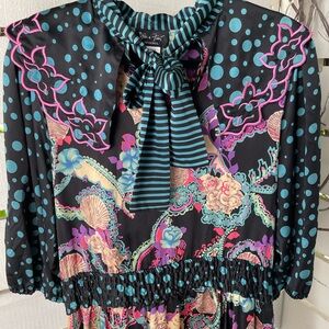 Diane Freis Shell Dress